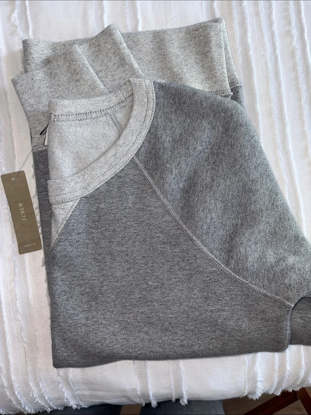 J. Crew Gray Crewneck Sweatshirt